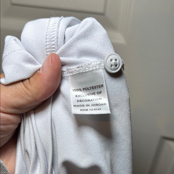 Walter Hagen Men’s Birdseye Performance 11 Polo Size Large in White - Picture 7 of 7